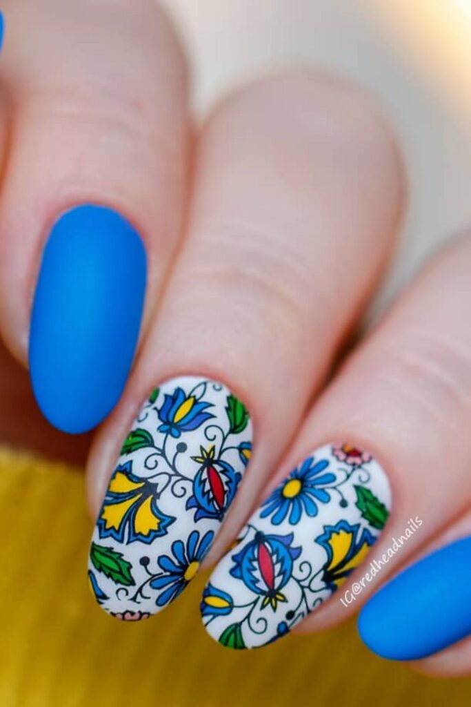 Get inspired with these stunning blue summer nail designs! From ocean swirls to floral details and playful patterns, find the perfect manicure for your next sunny-day vibe. Summer Nails Blue, Summer Blue Nails, Light Blue Summer Nails, Summer Nails Baby Blue, Baby Blue Summer Nails, Summer Nails Light Blue