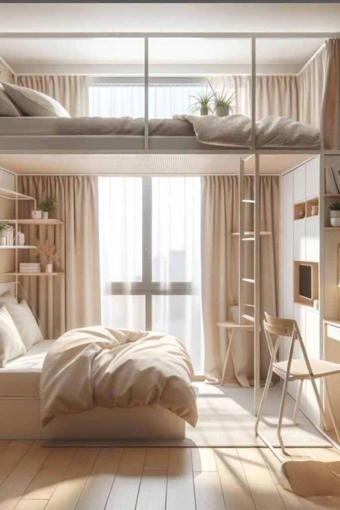 Clever bedroom ideas for small rooms with smart layouts, space-saving furniture, and stylish decor tips. Maximize every inch with these cozy and functional designs! Bedroom Ideas For Small Rooms, Bedroom Ideas For Small Rooms Black, Bedroom Ideas For Small Rooms Cozy, Bedroom Ideas For Small Rooms Women, Bedroom Ideas For Small Rooms Diy, Bedroom Ideas For Small Rooms For Teens, Simple Bedroom Ideas For Small Rooms, Rooms Cozy Cheap, Teen Bedroom Ideas For Small Rooms, Small Rooms For Adults