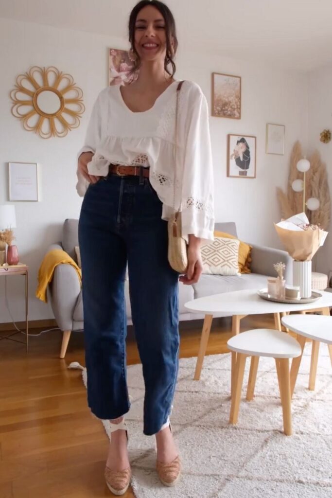 Looking for stylish ways to wear espadrilles? Discover 26 chic espadrille outfit ideas perfect for brunch, travel, exploring, and everyday summer style. Espadrille Flats Outfit, Espadrille Wedges Outfit, Espadrille Sneakers, Chanel Espadrille, Espadrille Heels Outfit, Espadrille Shoes Outfit, Espadrille Dress Outfit, Espadrille Outfits Women, Espadrille Outfit Spring, Espadrille Wedges And Jeans Outfit, Espadrille And Dress Outfit, Outfit Avec Espadrille, Black Wedge Espadrille Outfit