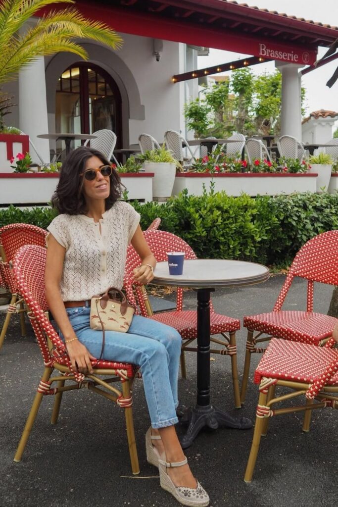 Looking for stylish ways to wear espadrilles? Discover 26 chic espadrille outfit ideas perfect for brunch, travel, exploring, and everyday summer style. Espadrille Flats Outfit, Espadrille Wedges Outfit, Espadrille Sneakers, Chanel Espadrille, Espadrille Heels Outfit, Espadrille Shoes Outfit, Espadrille Dress Outfit, Espadrille Outfits Women, Espadrille Outfit Spring, Espadrille Wedges And Jeans Outfit, Espadrille And Dress Outfit, Outfit Avec Espadrille, Black Wedge Espadrille Outfit