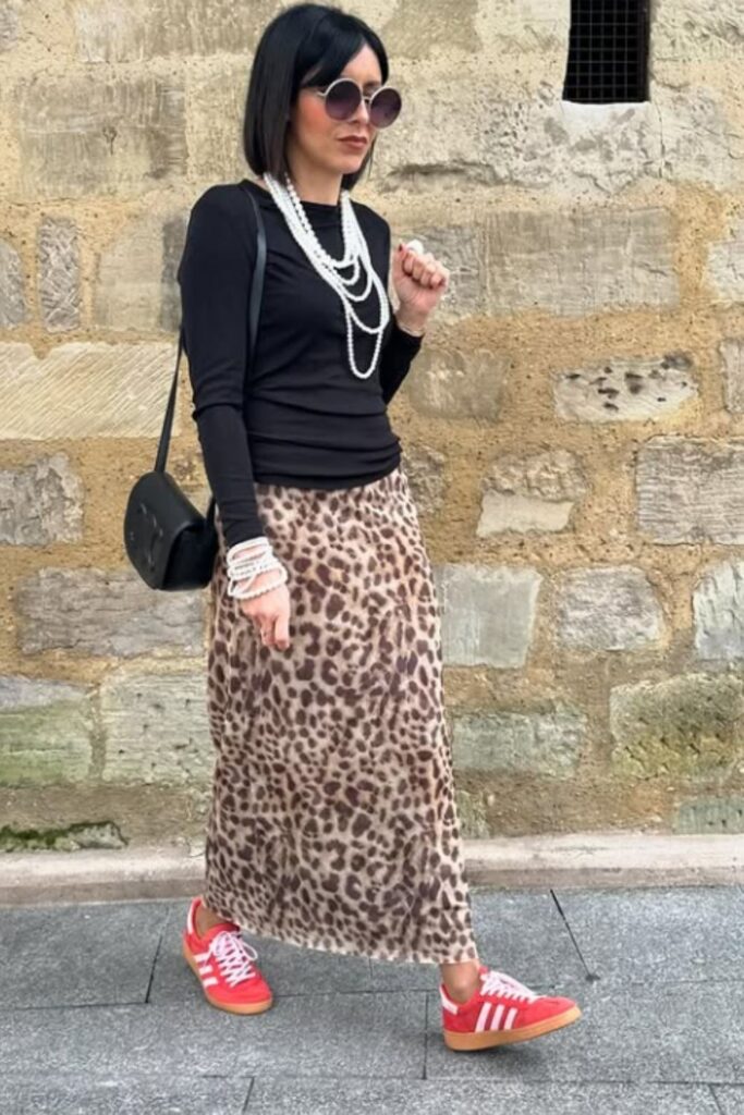Elevate your wardrobe with chic leopard skirt outfit ideas perfect for brunch, work, travel, and everyday style. Get inspired by bold prints and effortless pairings. Leopard Skirt Outfit, Leopard Print Skirt Outfit, Leopard Mini Skirt Outfit, Leopard Maxi Skirt Outfit, Leopard Midi Skirt Outfit, Short Leopard Skirt Outfit, Leopard Print Mini Skirt Outfit, Leopard Satin Skirt Outfit, Leopard Print Maxi Skirt