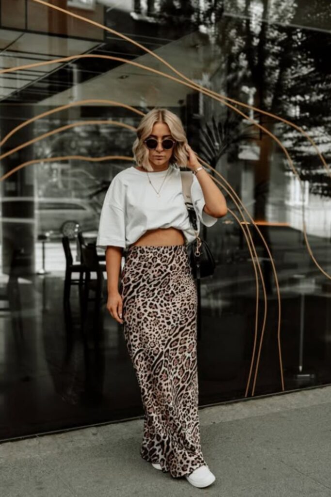 Elevate your wardrobe with chic leopard skirt outfit ideas perfect for brunch, work, travel, and everyday style. Get inspired by bold prints and effortless pairings. Leopard Skirt Outfit, Leopard Print Skirt Outfit, Leopard Mini Skirt Outfit, Leopard Maxi Skirt Outfit, Leopard Midi Skirt Outfit, Short Leopard Skirt Outfit, Leopard Print Mini Skirt Outfit, Leopard Satin Skirt Outfit, Leopard Print Maxi Skirt