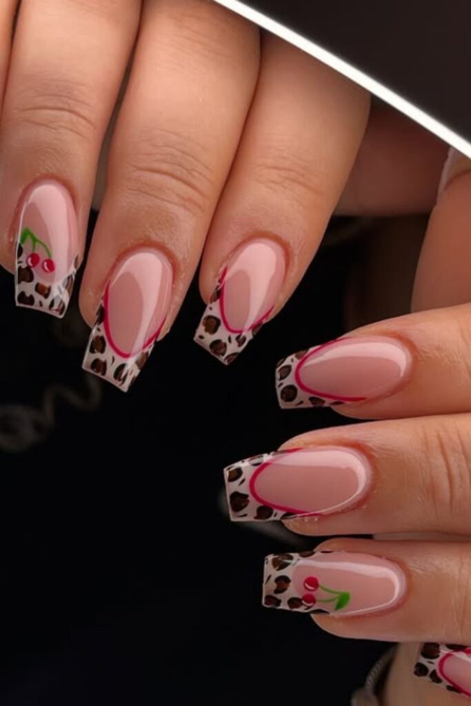 Unleash your wild side with Leopard Print Nails—bold, trendy designs perfect for adding fierce flair to any manicure. Pink Leopard Print Nails, Nails Leopard Print, Red And Leopard Print Nails, Red Leopard Print Nails, Leopard Print Nails French Tip, Leopard Print Nails Pink, Black Leopard Print Nails, White Leopard Print Nails, Leopard Print French Tip Nails, Leopard Print Nails Short