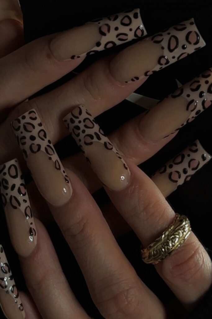 Unleash your wild side with Leopard Print Nails—bold, trendy designs perfect for adding fierce flair to any manicure. Pink Leopard Print Nails, Nails Leopard Print, Red And Leopard Print Nails, Red Leopard Print Nails, Leopard Print Nails French Tip, Leopard Print Nails Pink, Black Leopard Print Nails, White Leopard Print Nails, Leopard Print French Tip Nails, Leopard Print Nails Short