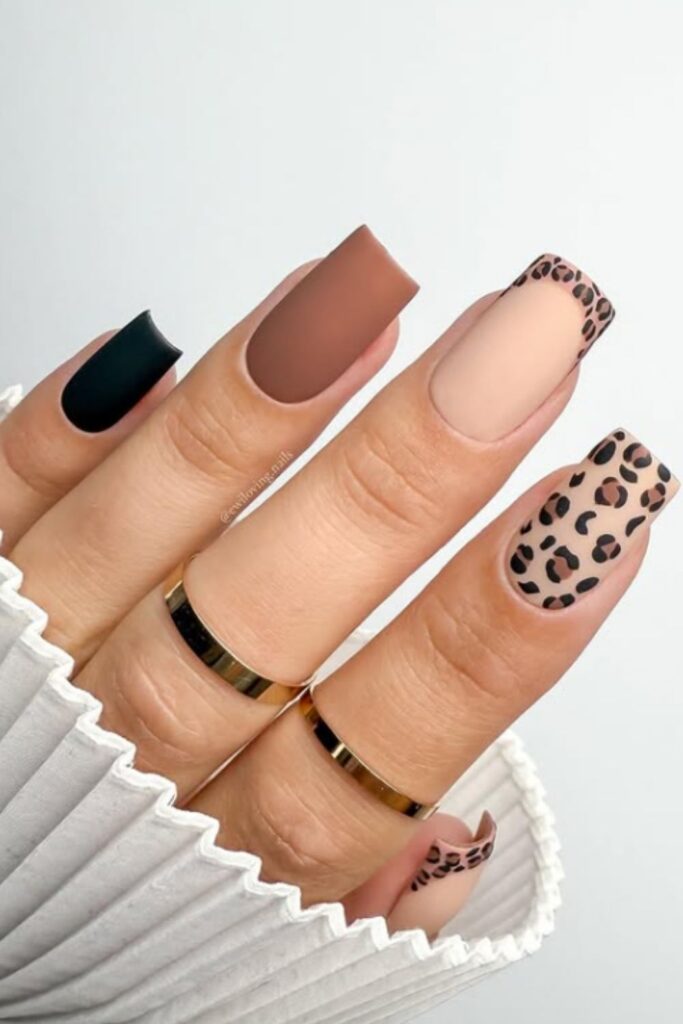 Unleash your wild side with Leopard Print Nails—bold, trendy designs perfect for adding fierce flair to any manicure. Pink Leopard Print Nails, Nails Leopard Print, Red And Leopard Print Nails, Red Leopard Print Nails, Leopard Print Nails French Tip, Leopard Print Nails Pink, Black Leopard Print Nails, White Leopard Print Nails, Leopard Print French Tip Nails, Leopard Print Nails Short