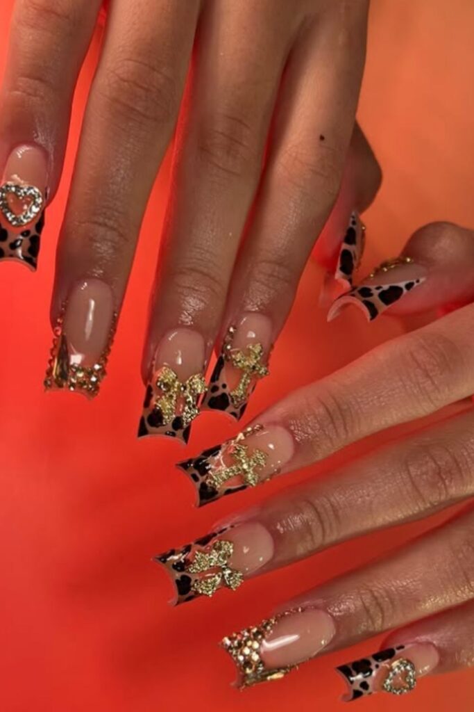Unleash your wild side with Leopard Print Nails—bold, trendy designs perfect for adding fierce flair to any manicure. Pink Leopard Print Nails, Nails Leopard Print, Red And Leopard Print Nails, Red Leopard Print Nails, Leopard Print Nails French Tip, Leopard Print Nails Pink, Black Leopard Print Nails, White Leopard Print Nails, Leopard Print French Tip Nails, Leopard Print Nails Short
