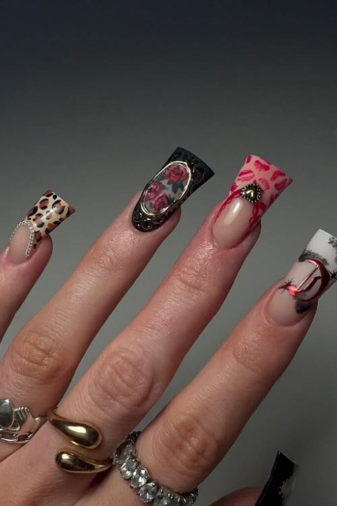 Unleash your wild side with Leopard Print Nails—bold, trendy designs perfect for adding fierce flair to any manicure. Pink Leopard Print Nails, Nails Leopard Print, Red And Leopard Print Nails, Red Leopard Print Nails, Leopard Print Nails French Tip, Leopard Print Nails Pink, Black Leopard Print Nails, White Leopard Print Nails, Leopard Print French Tip Nails, Leopard Print Nails Short