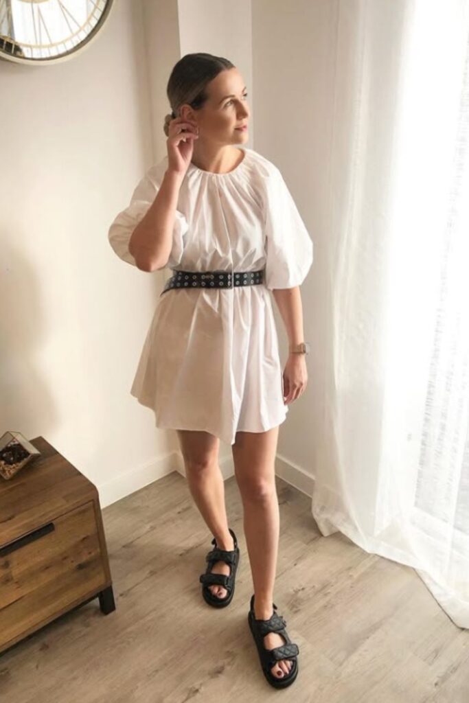 Easy and stylish dad sandals outfit ideas—perfect for laid-back summer looks, street style, and comfy everyday wear.