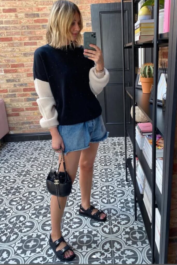 Easy and stylish dad sandals outfit ideas—perfect for laid-back summer looks, street style, and comfy everyday wear.
