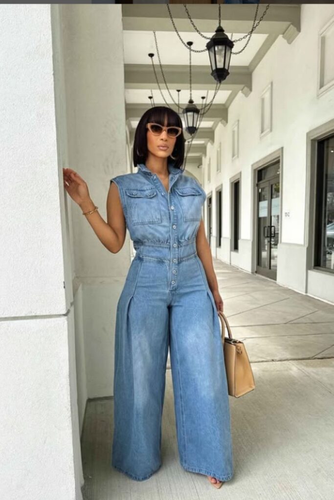 Rock the double denim trend with stylish outfit ideas—think classic blue-on-blue, edgy layers, and fresh takes on this timeless look. Double Denim Outfit Women, Double Denim Looks, double Denim Outfits, Denim Shirt, Denim Skirt, Double Denim Aesthetic