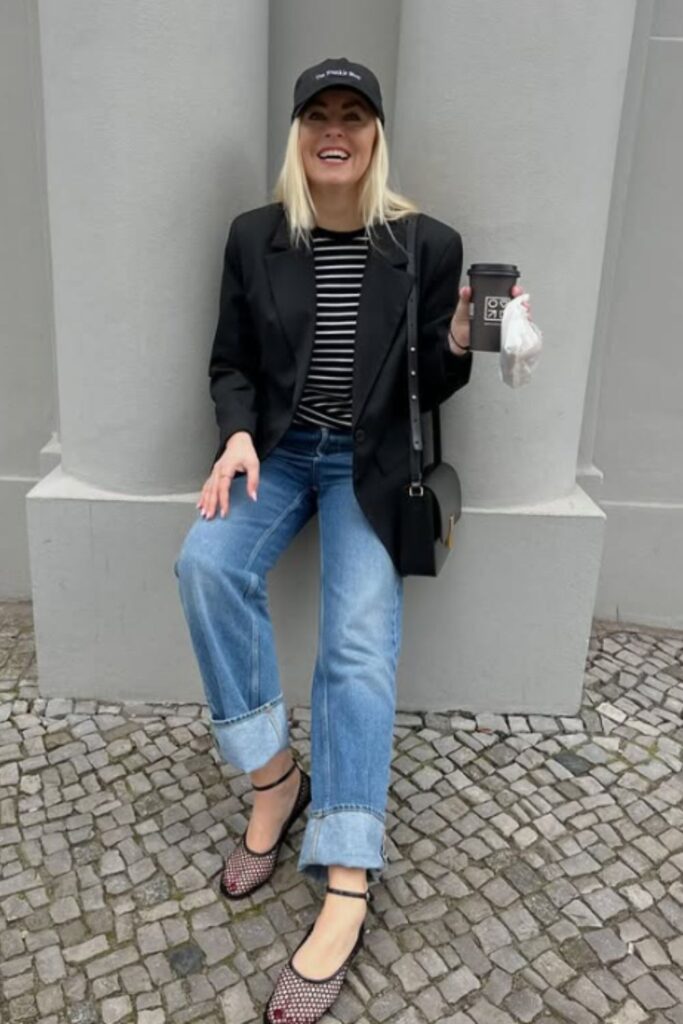 Stay effortlessly stylish with mesh ballet flats outfit ideas—light, breathable looks perfect for warm days and casual chic vibes.