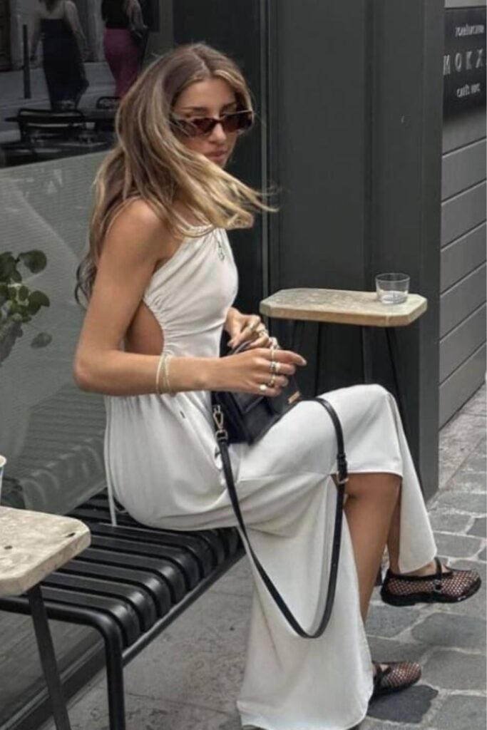 Stay effortlessly stylish with mesh ballet flats outfit ideas—light, breathable looks perfect for warm days and casual chic vibes.