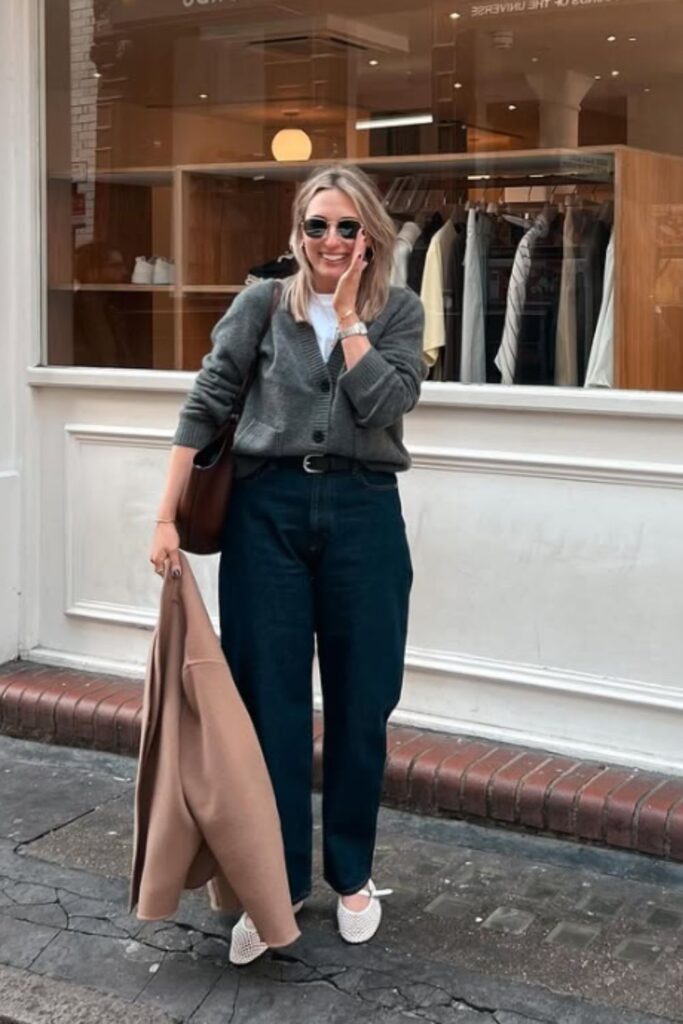 Stay effortlessly stylish with mesh ballet flats outfit ideas—light, breathable looks perfect for warm days and casual chic vibes.
