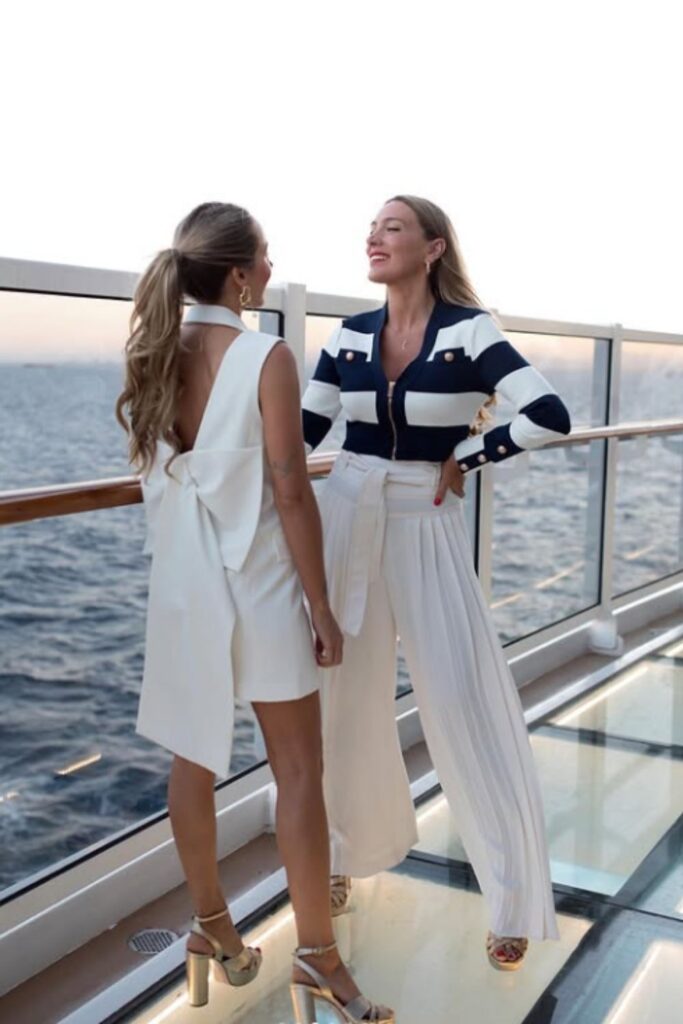 Plan the perfect vacation wardrobe with stylish cruise outfits—chic looks for days at sea, excursions, and elegant dinners. Cruise Outfits For Women, Cruise Outfits Black Women, Disney Cruise Outfits, Cruise Ship Outfits, Alaskan Cruise Outfits, Summer Cruise Outfits, Plus Size Cruise Outfits, Cute Cruise Outfits, Caribbean Cruise Outfits, Boat Cruise Outfits For Women, Cruise Vacation Outfits, Bahamas Cruise Outfits, River Cruise Outfits, Winter Cruise Outfits