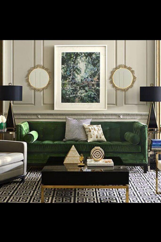 Get inspired with stylish green couch living room ideas! From modern minimalism to cozy vintage charm, discover how to decorate around a bold green sofa for a beautiful, inviting space. Olive Green Couch Living Room Ideas, Dark Green Couch Living Room Ideas, Living Room With Green Couch, Emerald Green Couch Living Room Ideas, Green Couch Living Room Colour Schemes, Sage Green Couch Living Room, Green Velvet Couch Living Room Ideas, Olive Green, Aesthetic, Light Green