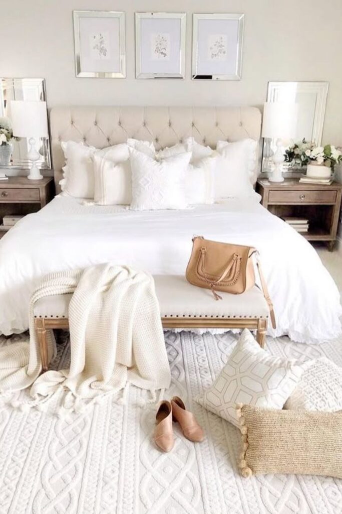 Stylish and sophisticated Grown Woman Bedroom Ideas to create a chic, elegant, and functional retreat you'll love. Get inspired with beautiful design tips and decor inspiration. Grown Woman Bedroom Ideas, Grown Woman Bedroom Ideas Classy, Grown Woman Bedroom Ideas Girly, Bedroom Ideas Grown Woman, Woman Bedroom Ideas Grown