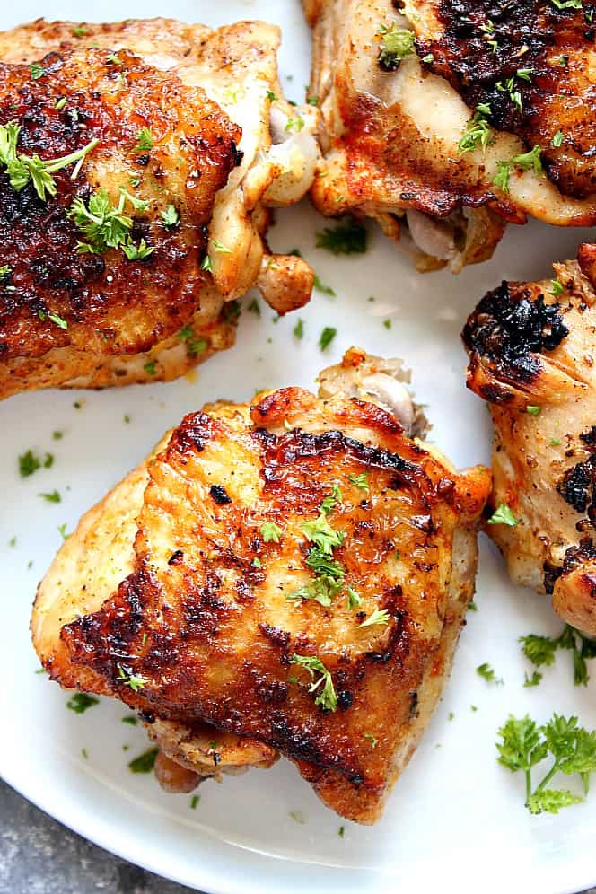 Juicy, flavorful, and easy to make—these chicken thigh recipes are perfect for weeknight dinners or meal prep. From baked to grilled, find your new favorite dish here! Chicken Thigh Recipes, Boneless Skinless Chicken Thigh Recipes, Boneless Chicken Thigh Recipes, Bone In Chicken Thigh Recipes, Chicken Thigh Recipes Crockpot, Easy Chicken Thigh Recipes, Chicken Thigh Recipes Boneless Skinless, Healthy Chicken Thigh Recipes, Chicken Thigh Recipes Air Fryer, Chicken Thigh Recipes Baked